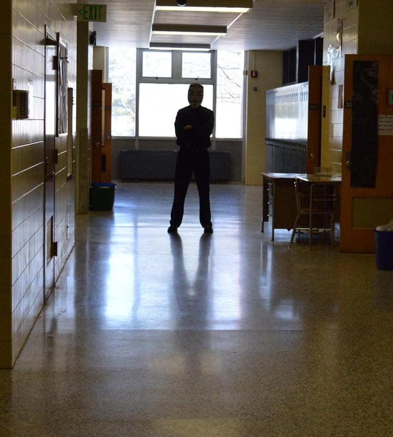 A mysterious figure was spotted in the hallway on Mar. 6. Keep checking for the latest updates on this breaking story.