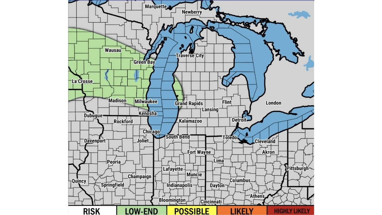 Damaging Wind Gusts and Hail Loom Over Central Wisconsin as Forecasters Lock In on Sunday Evening Storm Threat