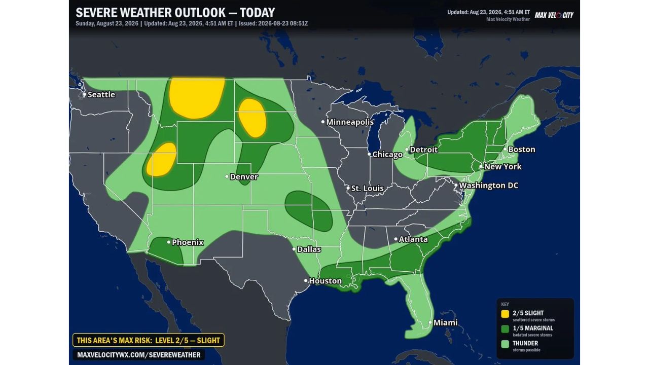 Montana Supercells Could Congeal Into Damaging Wind Cluster as Three Slight Risk Zones Target the Dakotas, Utah and the Ozarks Today
