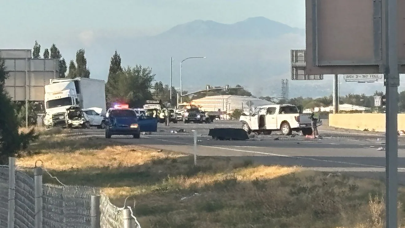Driver Killed in Five-Vehicle Crash on Northbound I-15 in Woods Cross After Sedan Rear-Ends Semi-Truck at High Speed Early Saturday