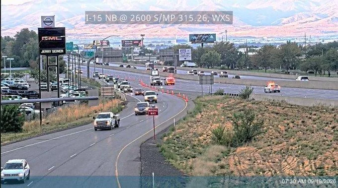 Driver Killed in Multivehicle I-15 Crash Near Woods Cross After Speeding Sedan Hit Semitruck and Sent Traffic Into Four More Vehicles Saturday Morning