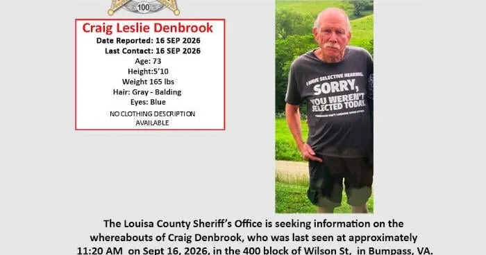 Search Ends at Lake Anna as Missing Man Craig Leslie Denbrook Is Found Dead Wednesday, and Investigators Say There Is No Evidence of Foul Play