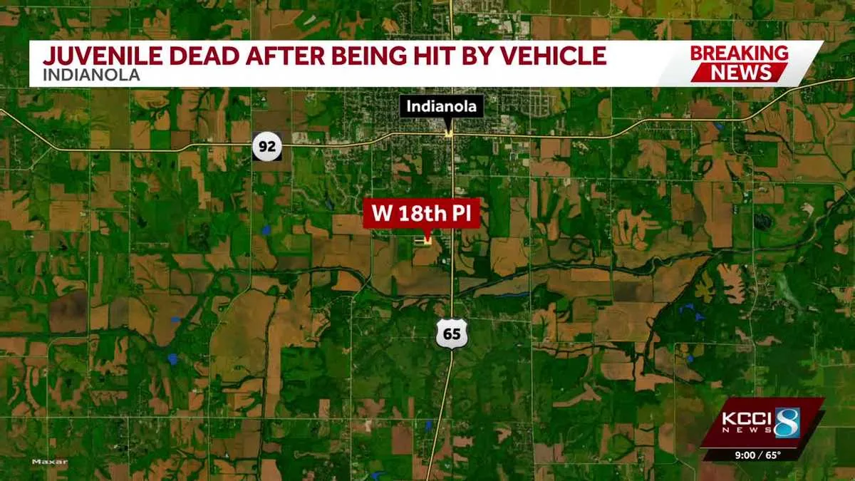 Juvenile Pedestrian Dies After Indianola Crash on West 18th Place as Police Hand Investigation to Iowa State Patrol