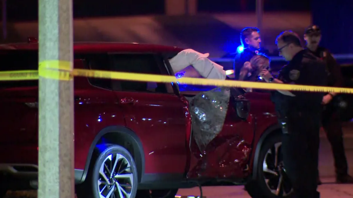 Police Say Two Young Passengers Are in Critical Condition After a Crash Near Sherman Boulevard and Silver Spring Drive on Milwaukee’s North Side Wednesday Night