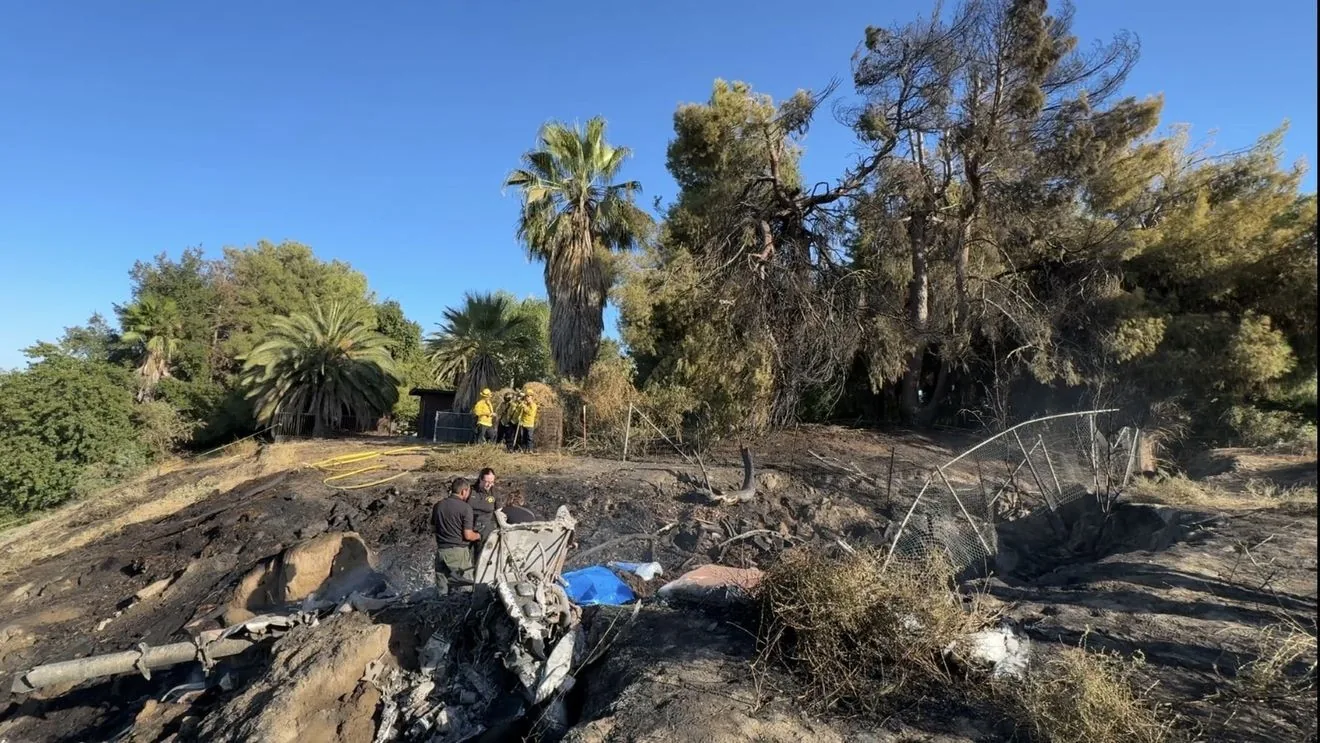 Small Plane Crash in Northwest Fresno Kills Two Children and One Woman, Leaves One Man in Critical Condition After Fire Near Sierra Sky Park