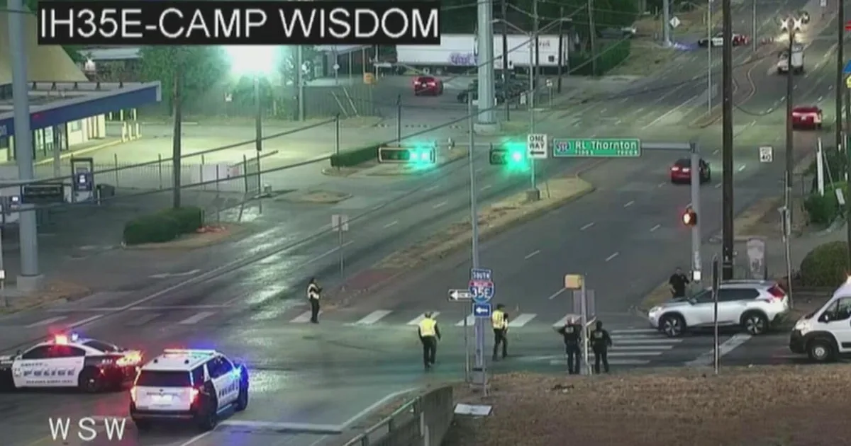 One Person Killed in Single-Vehicle Crash Beneath I-35 Bridge in Southern Dallas After Early Monday 911 Call Brought Police and Fire Crews