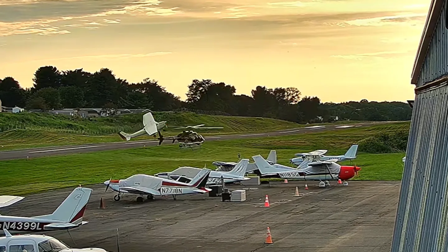 Video Shows Pennsylvania State Police Helicopter Collision Near Carlisle Runway That Killed Cessna Pilot During Training and Left Investigators With No Mechanical Failure Evidence