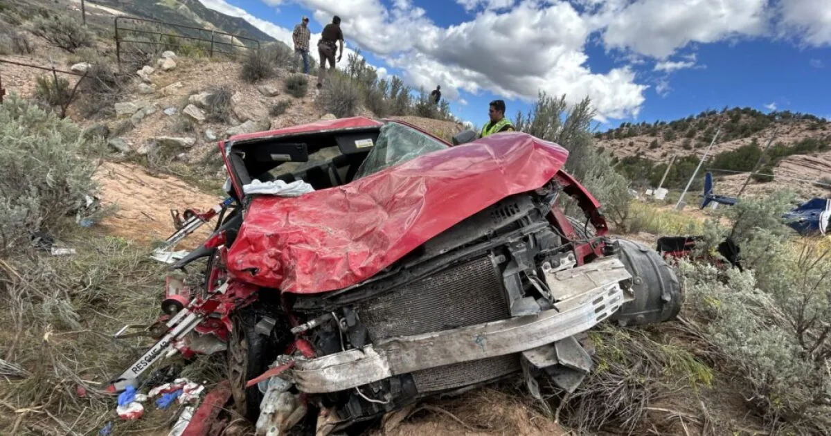 Passenger Killed, Two Drivers Hospitalized After Two-Vehicle Crash on State Route 89 Near Milepost 305 in Utah County