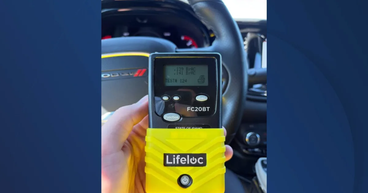 Idaho State Police Warns Drivers in Meridian After Trooper Stops Motorist on I-84 With Open Container and Breath Test at .141