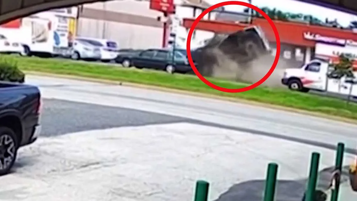 Pickup truck spins out and crashes into multiple vehicles in Havertown